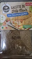 Galette blé noir saumon fumé