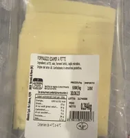 Formaggio edamer a fette