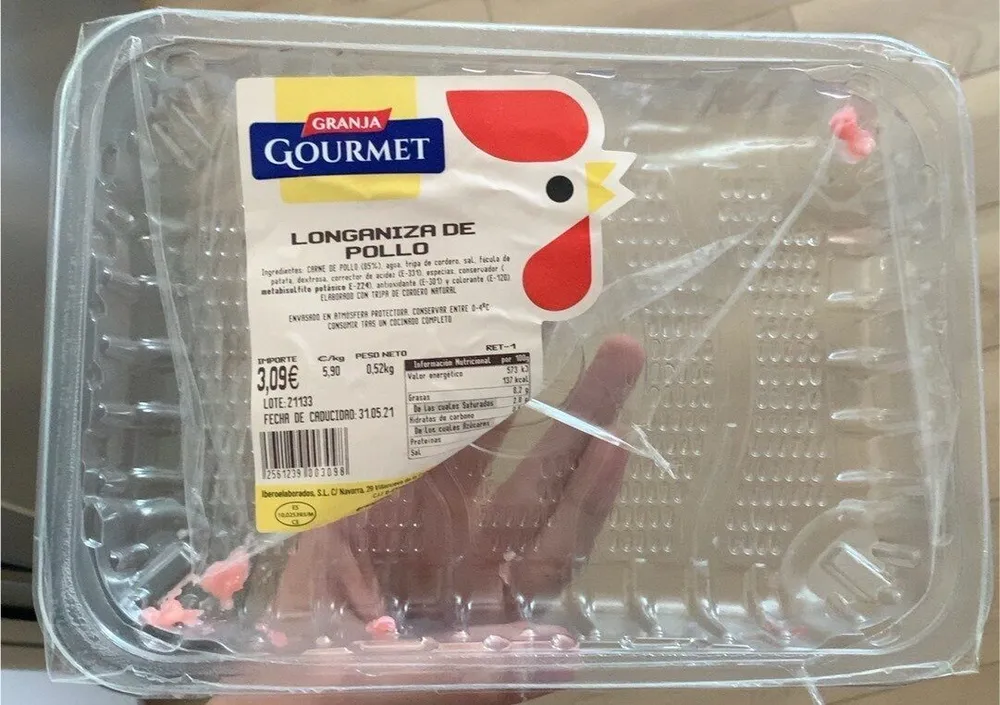 Longaniza pollo