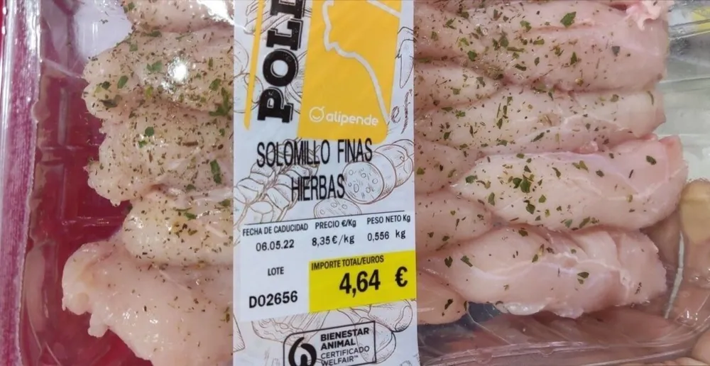 Solomillos de pollo finas hiebas