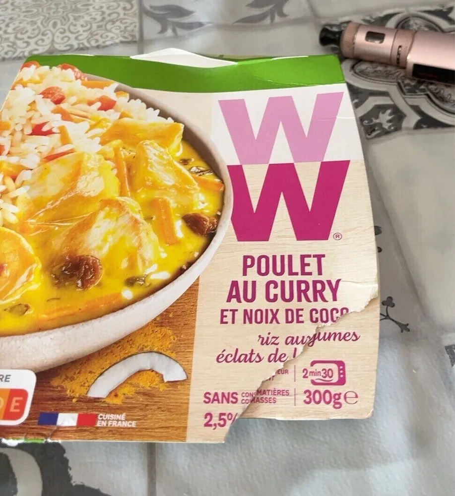 Poulet au curry