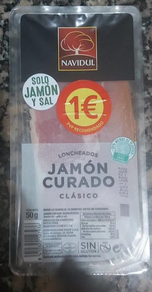 Jamón curado
