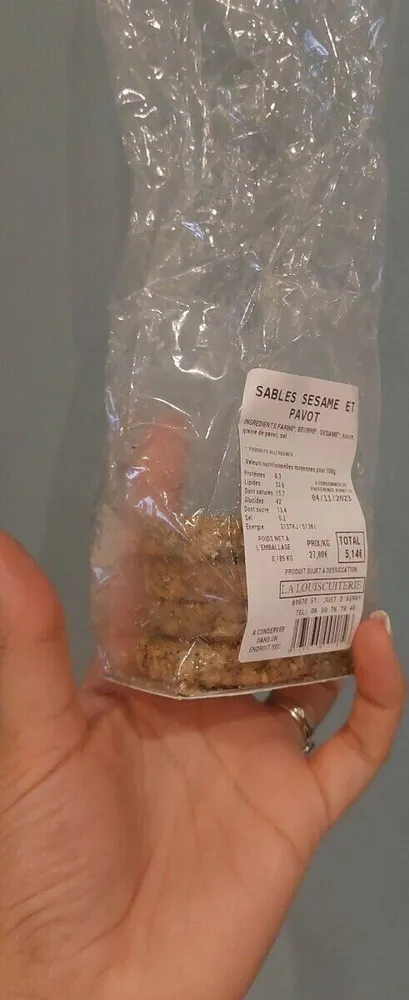 Sables sesame et pavot