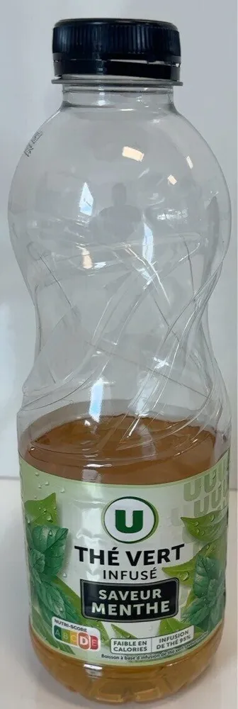 The vert infuse saveur menthe