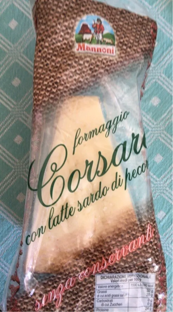 Formaggio Corsaro con latte sardo di pecora