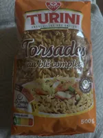 Torsades au blé complet