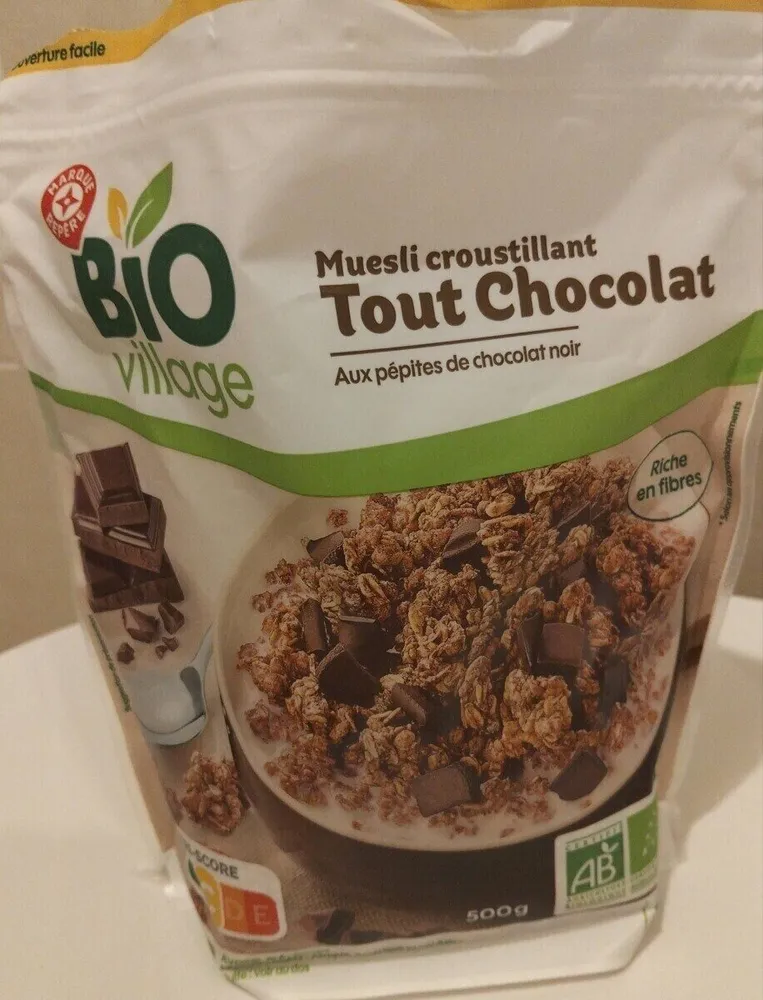 Müesli croustillant tout chocolat