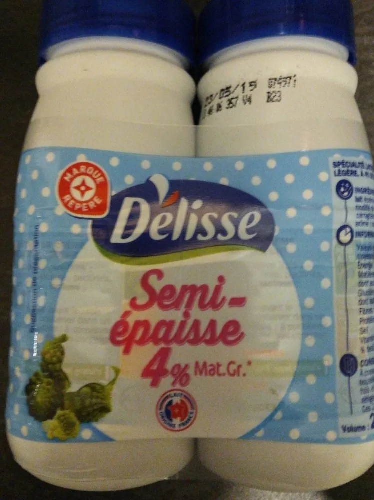 Crème Semi epaisse
