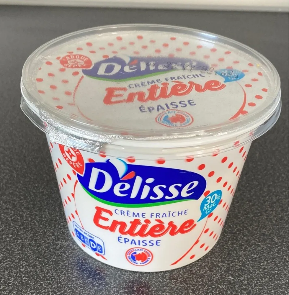 Crème fraîche entière épaisse