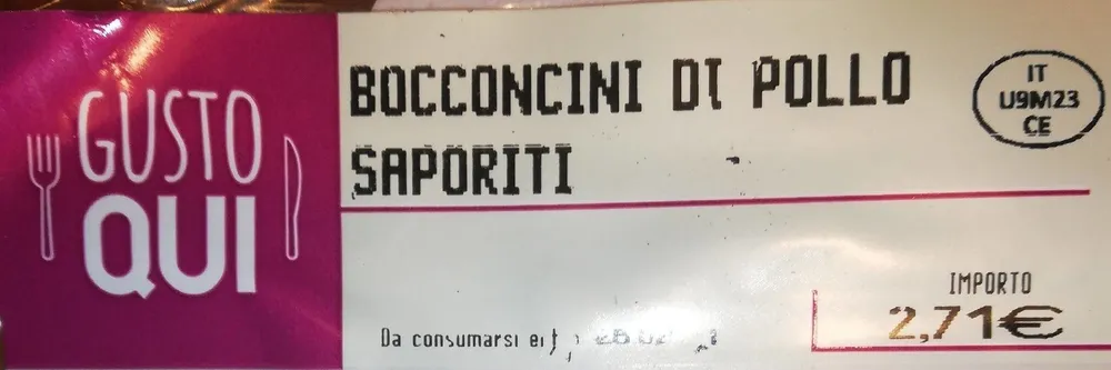 Bocconcini di pollo