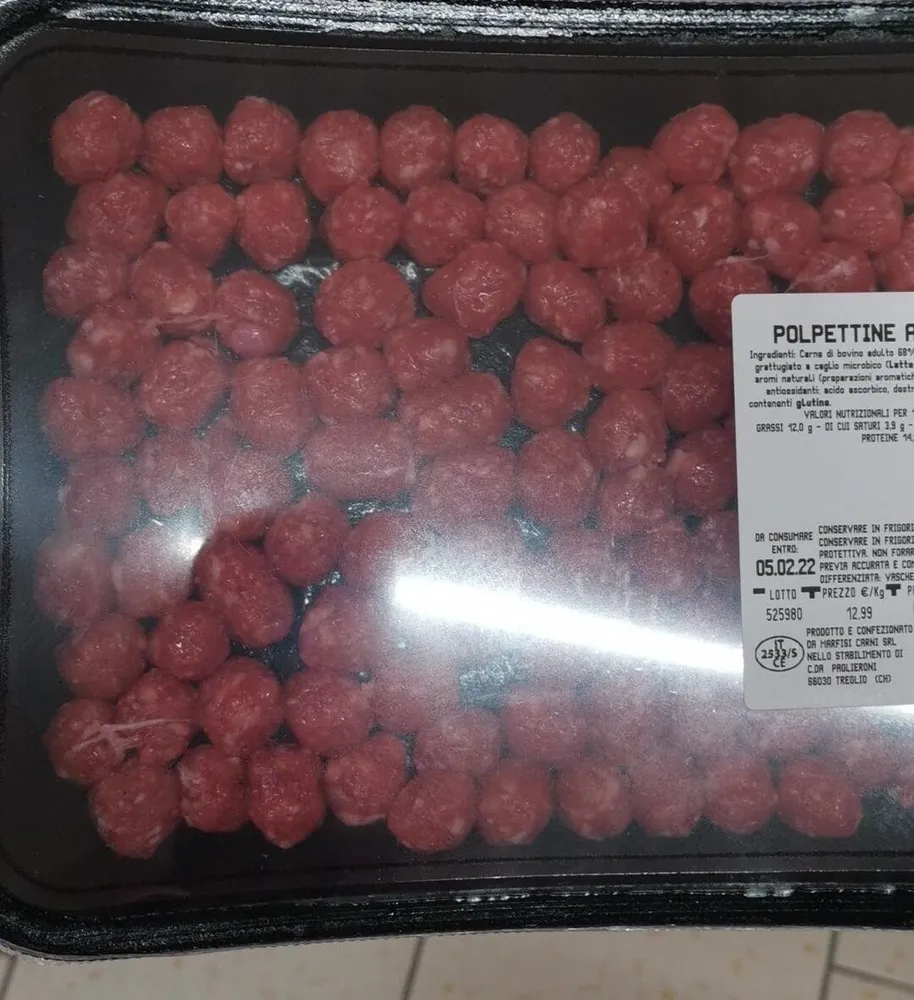 Polpettine alla terama