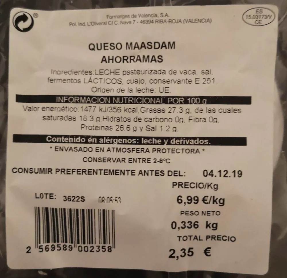 Queso maasdam