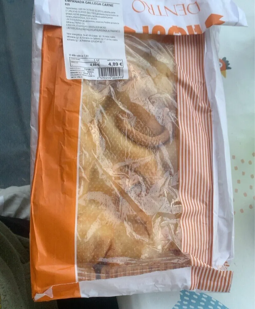 Empanada gallega carne