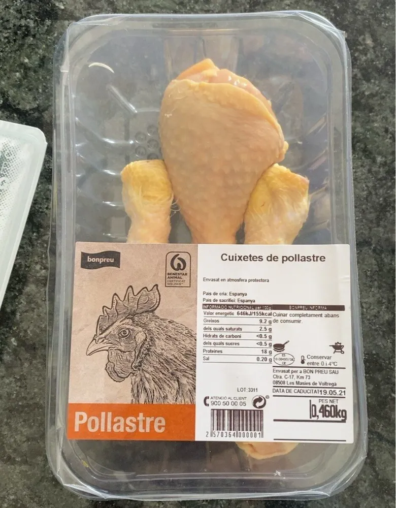 Cuixetes de pollastre