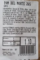 Pan del norte