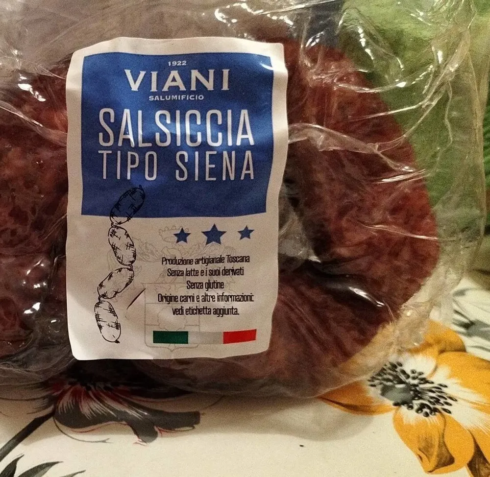 Salsiccia tipo di Siena
