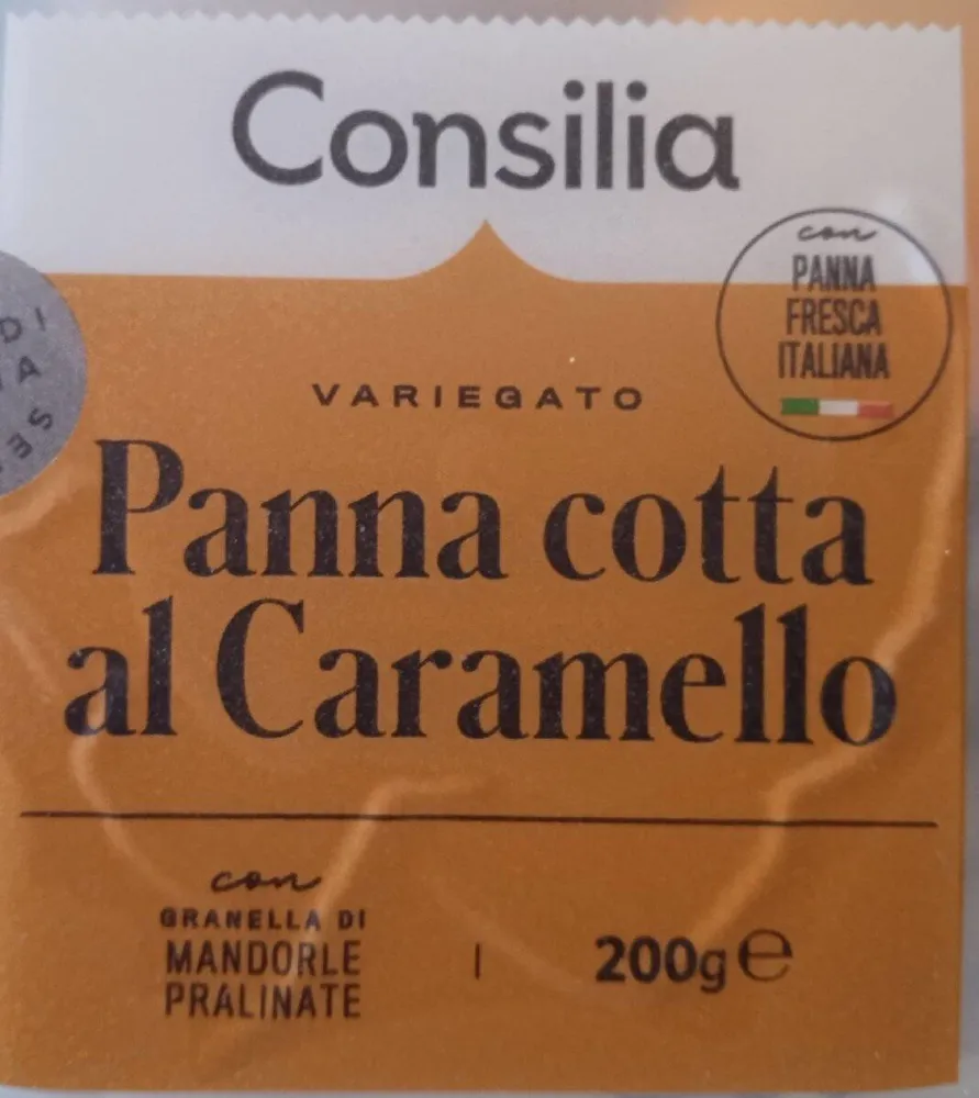 Gelato Panna cotta al caramello
