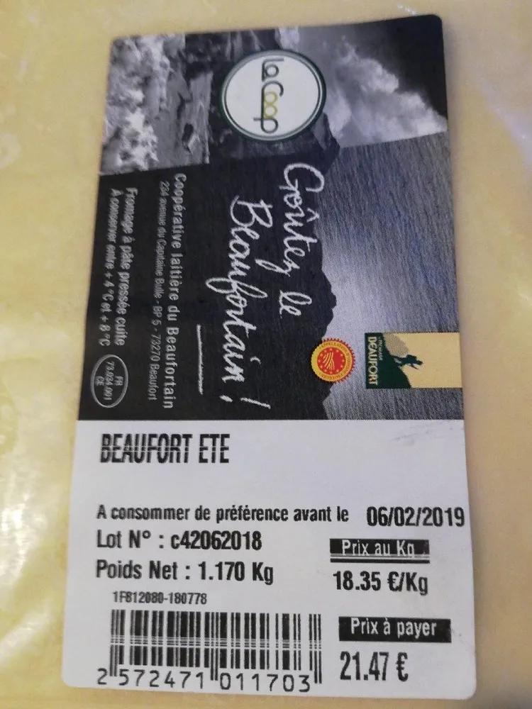 Beaufort ete