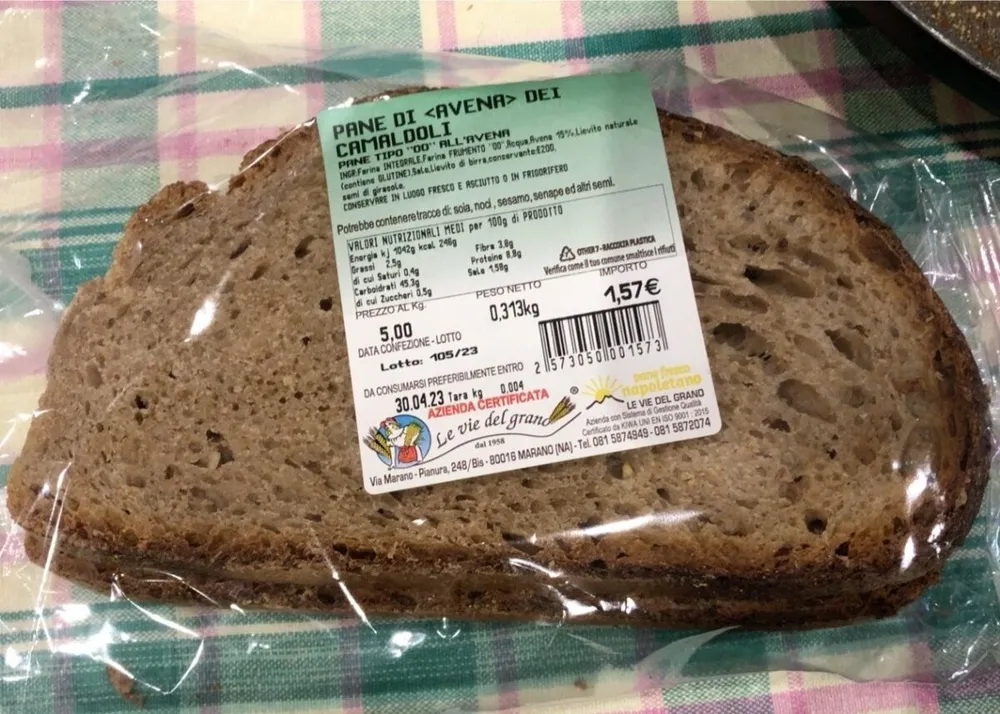 Pane di avena dei Camaldoli