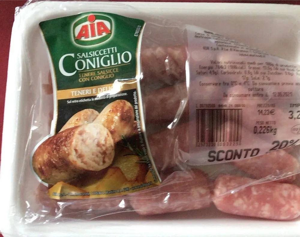 Salsiccetti di coniglio