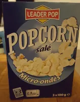 Popcorn salé micro-ondes