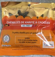 Chenilles de karité à croquer
