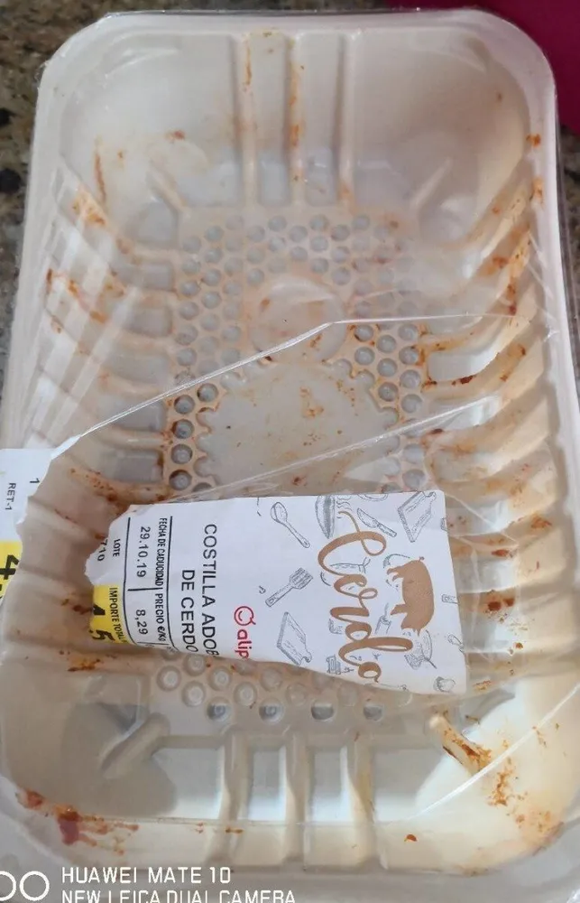 Costilla Adobada de cerdo