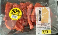 Costilla adobada de cerdo