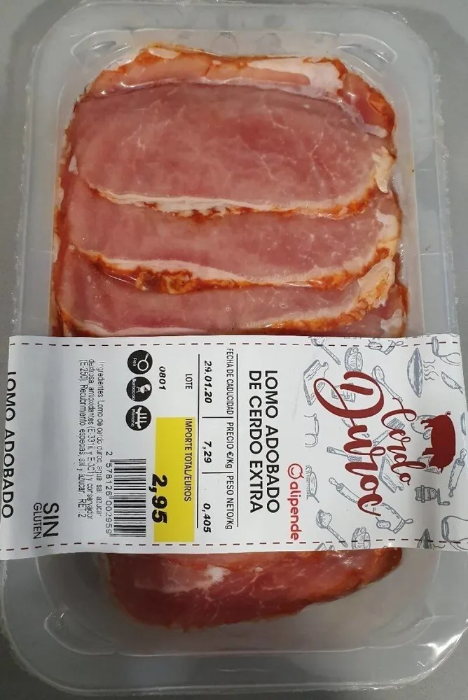 Lomo Adobado de Cerdo extra Duroc