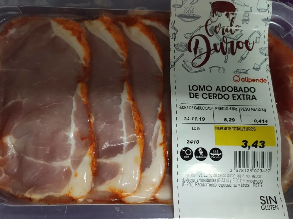 Lomo adobado de cerdo extra
