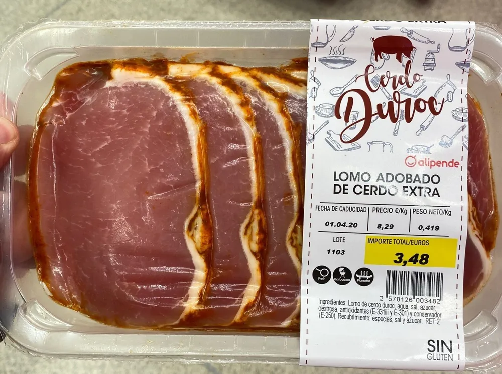 Lomo adobado de cerdo extra