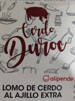 Lomo de cerdo al ajillo extra