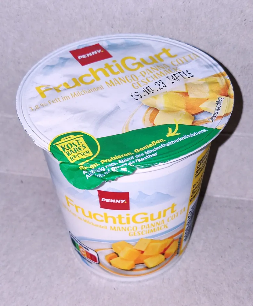 FruchtiGurt - Mango-Panna Cotta-Geschmack