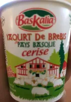 Yaourt de brebis cerise