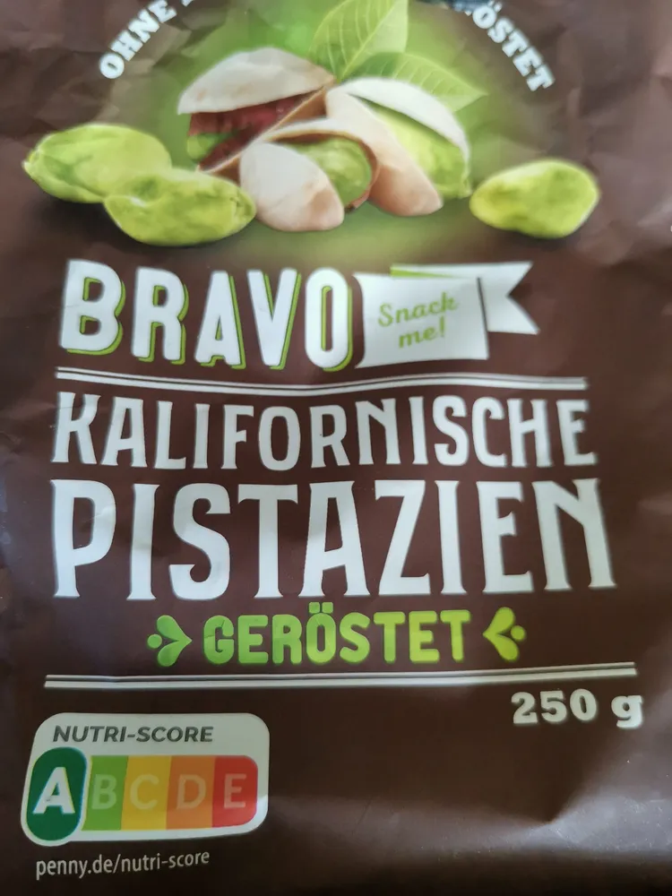 Kalifornische Pistazien geröstet