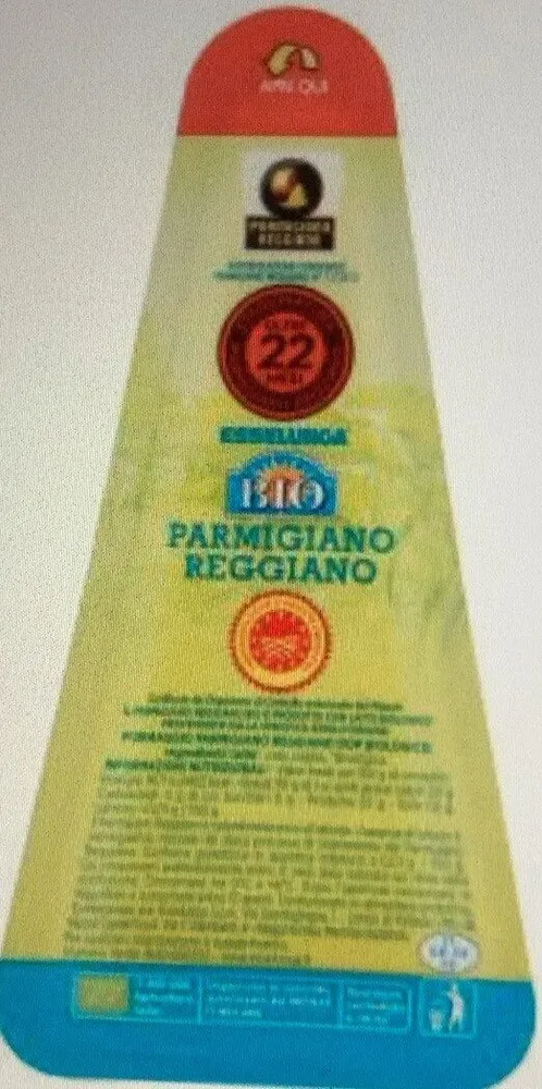Parmigiano reggiano dop bio