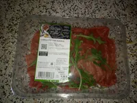 Carpaccio con rucola