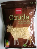 Gouda gerieben, würzig mild