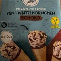 Mini-Waffelhörnchen