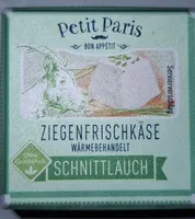 Ziegenfrischkäse mit Schnittlauch