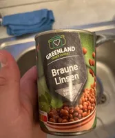 Braune Linsen