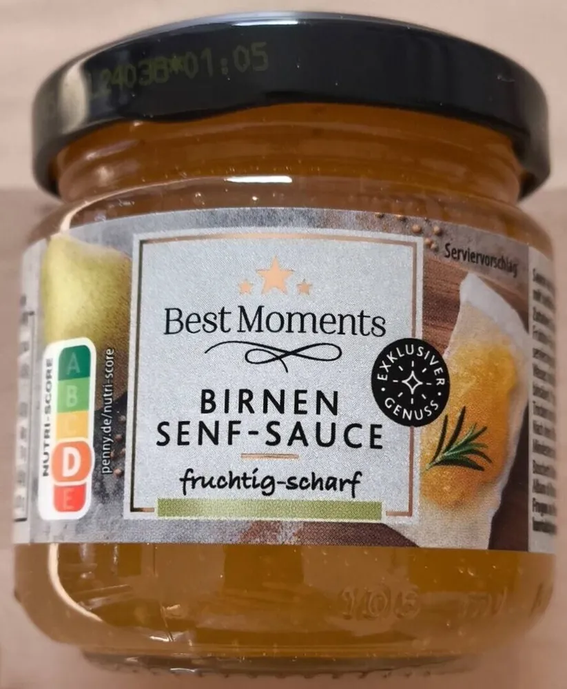 Birnen Senf Sauce (sauce poire moutarde)