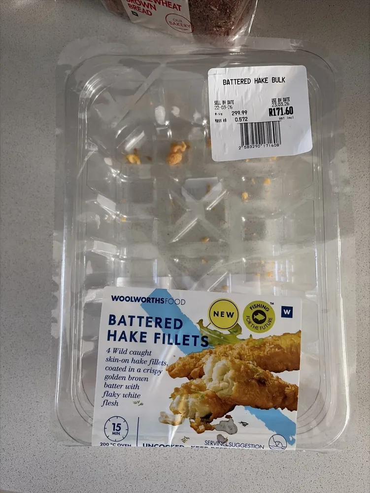 Battered Hake Fillets
