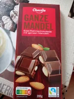 GANZE MANDEL Edel-Rahmschokolade mit ganzen Mandeln