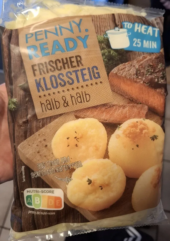 Frischer Kloßteig Halb Halb