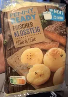 Frischer Kloßteig Halb Halb