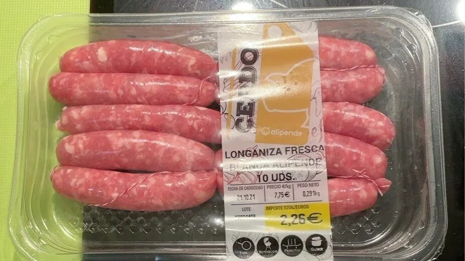 Longaniza fresca blanca