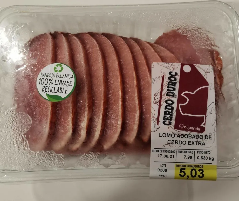 Lomo adobado de cerdo extra