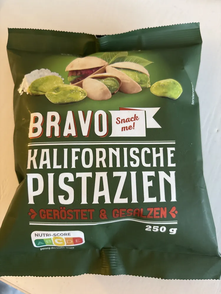 Kalifornische Pistazien - geröstet und gesalzen