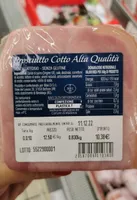 Prosciutto cotto alta qualità